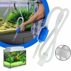 Unbranded Aquarium Siphon Fish Tank Syphon Aspirateur Pompe Semi-automatique Changement D’eau Changeur Gravel Water Filter Acuario Accessoires