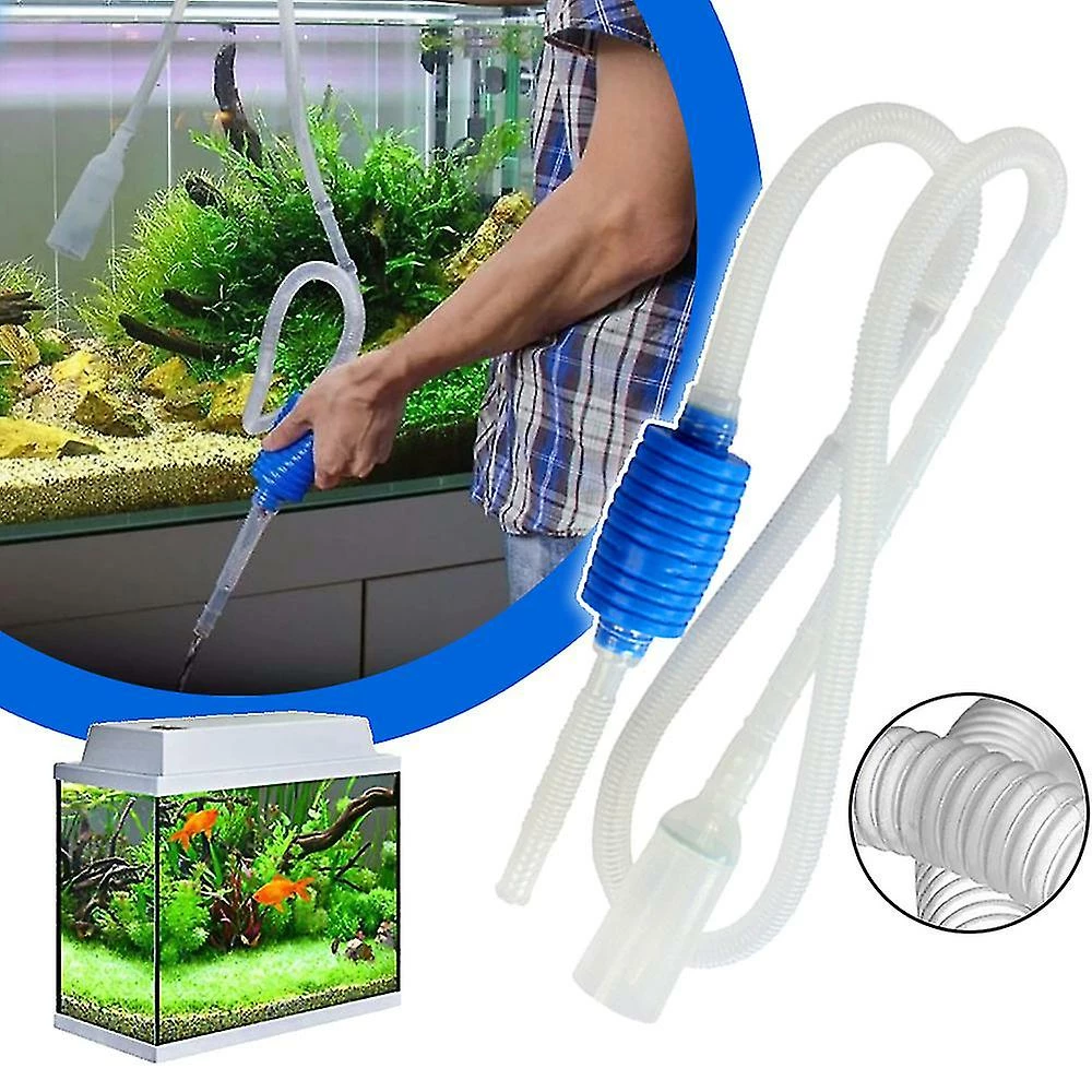 Unbranded Aquarium Siphon Fish Tank Syphon Aspirateur Pompe Semi-automatique Changement D’eau Changeur Gravel Water Filter Acuario Accessoires 1 Unbranded Aquarium Siphon Fish Tank Syphon Aspirateur Pompe Semi-automatique Changement D’eau Changeur Gravel Water Filter Acuario Accessoires