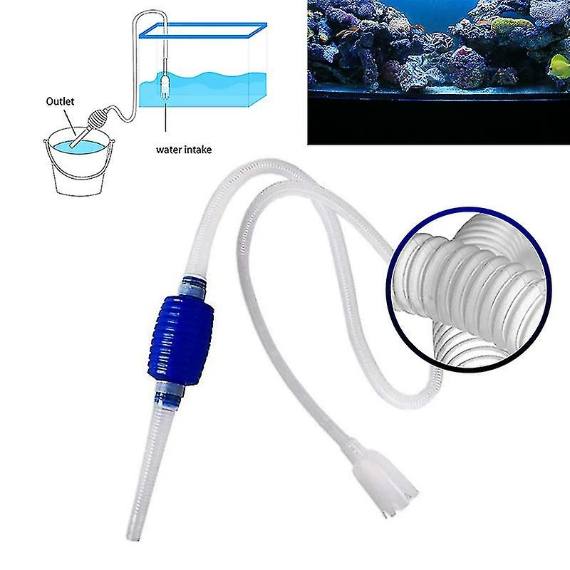 Unbranded Aquarium Siphon Fish Tank Syphon Aspirateur Pompe Semi-automatique Changement D’eau Changeur Gravel Water Filter Acuario Accessoires 4 Unbranded Aquarium Siphon Fish Tank Syphon Aspirateur Pompe Semi-automatique Changement D’eau Changeur Gravel Water Filter Acuario Accessoires – Image 4