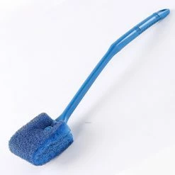 Unbranded Aquarium Algae Scraper Double Side Sponge Brush Cleaner Long Handle Fish Tank Scrubber Pour Aquariums En Verre, 15,4 Pouces