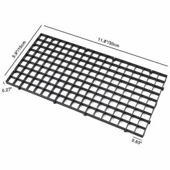 Unbranded Aquarium Divider Plateau Plastic Mesh Aquarium Egg Box Light Diffuser, Fish Tank Divider Filter Bottom -Pompe À Eau Boutique 677229758 max