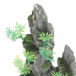 Favrison Aquarium Mountain Ornament Simulation Landscape Resin Fish Tank Rockery Decoration For Saltwater Freshwater -Pompe À Eau Boutique 710631793 max