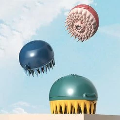 Nw 1776 Pet Puffer Fish Bath Brush Massage Peigne Cat Dog Cleaning Supplies -Pompe À Eau Boutique 745091479 max