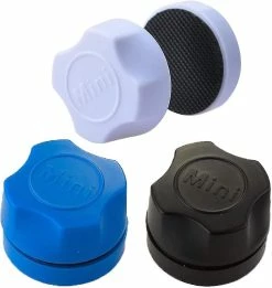 Aidan Zk- 3 Pièces Aquarium Brosse Magnétique, Mini Grattoir D’algues Magnétiques Fish Tank Coral Mirror Observation Nettoyage Brosse Magnet Brush Cleaner Pour Le Nettoyage