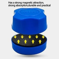 Aidan Zk- 3 Pièces Aquarium Brosse Magnétique, Mini Grattoir D’algues Magnétiques Fish Tank Coral Mirror Observation Nettoyage Brosse Magnet Brush Cleaner Pour Le Nettoyage -Pompe À Eau Boutique 745594777 max