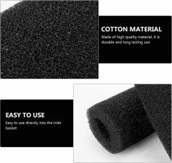 Unbranded Pre-Filter Foam Sponge Roll Aquarium Filter Intake Cover Replacement For Aquarium Fish Tank Black 8x4x4cm Black Strainer Size 2 8 Unbranded Pre-Filter Foam Sponge Roll Aquarium Filter Intake Cover Replacement For Aquarium Fish Tank Black 8x4x4cm Black Strainer Size 2 -Pompe À Eau Boutique 783776540 max