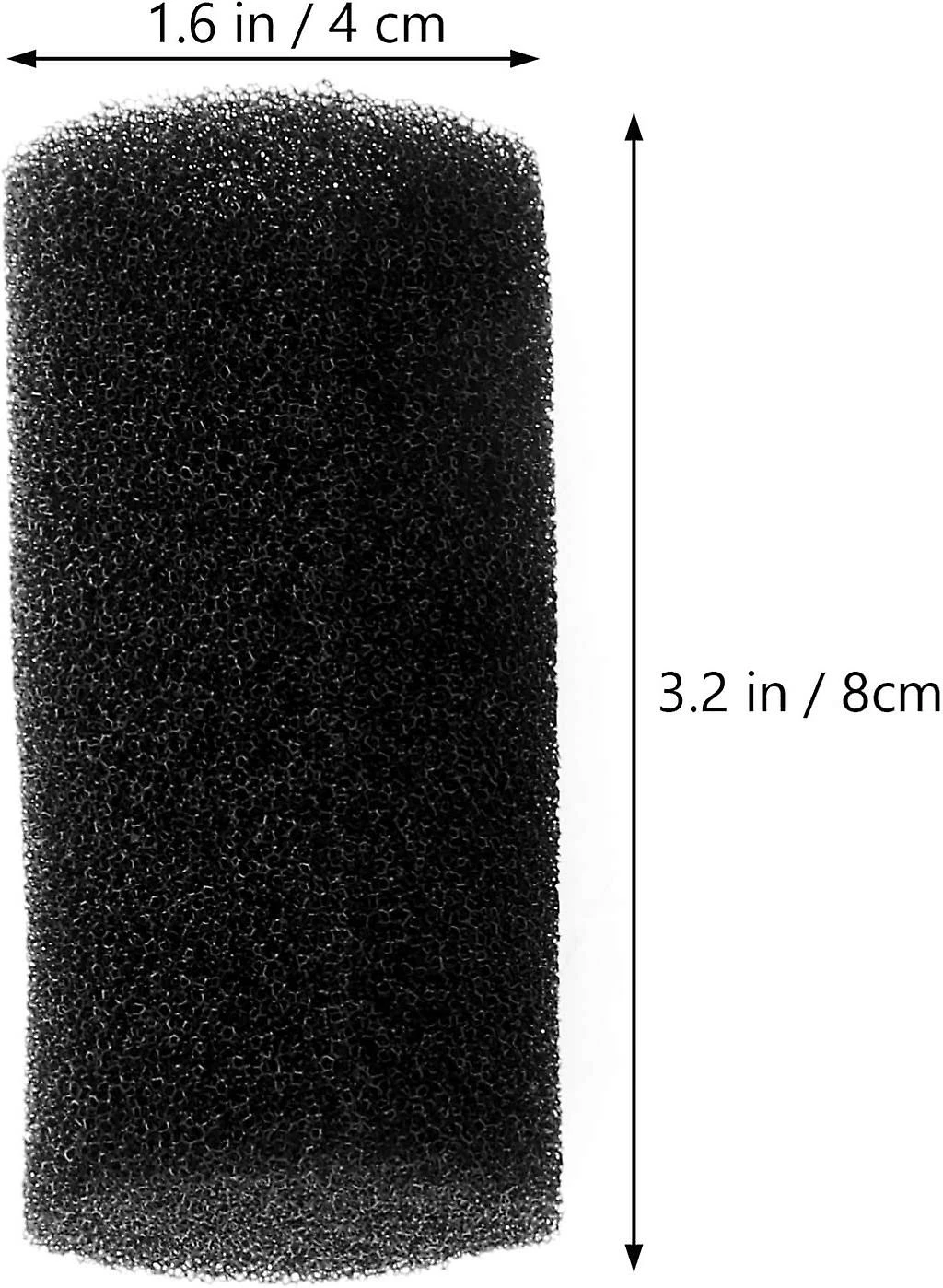 Unbranded Pre-Filter Foam Sponge Roll Aquarium Filter Intake Cover Replacement For Aquarium Fish Tank Black 8x4x4cm Black Strainer Size 2 2 Unbranded Pre-Filter Foam Sponge Roll Aquarium Filter Intake Cover Replacement For Aquarium Fish Tank Black 8x4x4cm Black Strainer Size 2 – Image 2