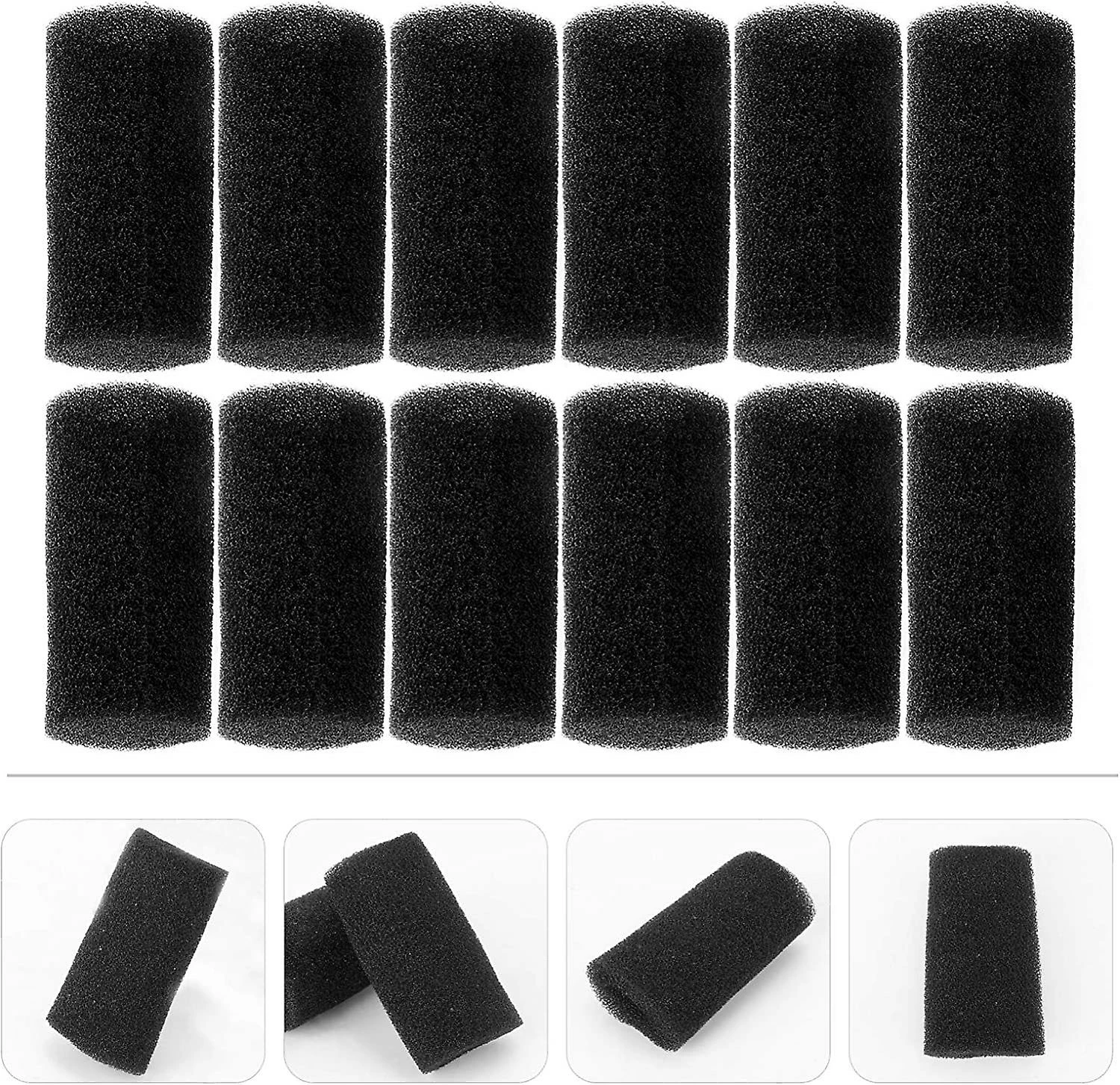 Unbranded Pre-Filter Foam Sponge Roll Aquarium Filter Intake Cover Replacement For Aquarium Fish Tank Black 8x4x4cm Black Strainer Size 2 3 Unbranded Pre-Filter Foam Sponge Roll Aquarium Filter Intake Cover Replacement For Aquarium Fish Tank Black 8x4x4cm Black Strainer Size 2 – Image 3