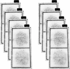 Unbranded 8 Pack Aquarium Replacement Filter Cartridge Fish Tank Filter Cartridge Aquarium Internal Filter (Large) 8 Pack Filter Cartridge L