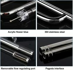 Unbranded Aquarium Filter Inflow Outflow Lily Water Pipe,12/16mm Stainless Steel Fish Tank Filter Tube For Aquarium Planted Tank 9 Unbranded Aquarium Filter Inflow Outflow Lily Water Pipe,12/16mm Stainless Steel Fish Tank Filter Tube For Aquarium Planted Tank -Pompe À Eau Boutique 783776703 max