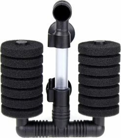 Unbranded 4 Pack Double Bio Sponge Filter, For Fry, Betta, Shrimp, Nano, Aquarium Fish Tank Small Up To 10 Gal -Pompe À Eau Boutique 783776869 max