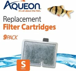 Unbranded Aquarium Fish Tank Replacement Filter Cartridges Small - 9 Pack Small 9 Pack