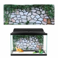 Gegong Arrière-plan Affiche Décorations Stonewalling Peintures Pvc Autocollant Image Paysage Pour Aquarium Fish Tank -Pompe À Eau Boutique 796906508 max