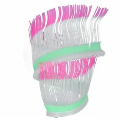 Gegong Aquarium Décorations Anémone De Mer Fish Tank Silicone Artificiel Brillant Plantes Ornements Rose