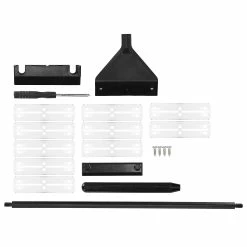 Gegong Aquarium Algae Scraper Aluminum Alloy Glass Fish Tank Algae Cleaner With Detachable Pole40cm With 10 Blades -Pompe À Eau Boutique 796908040 max