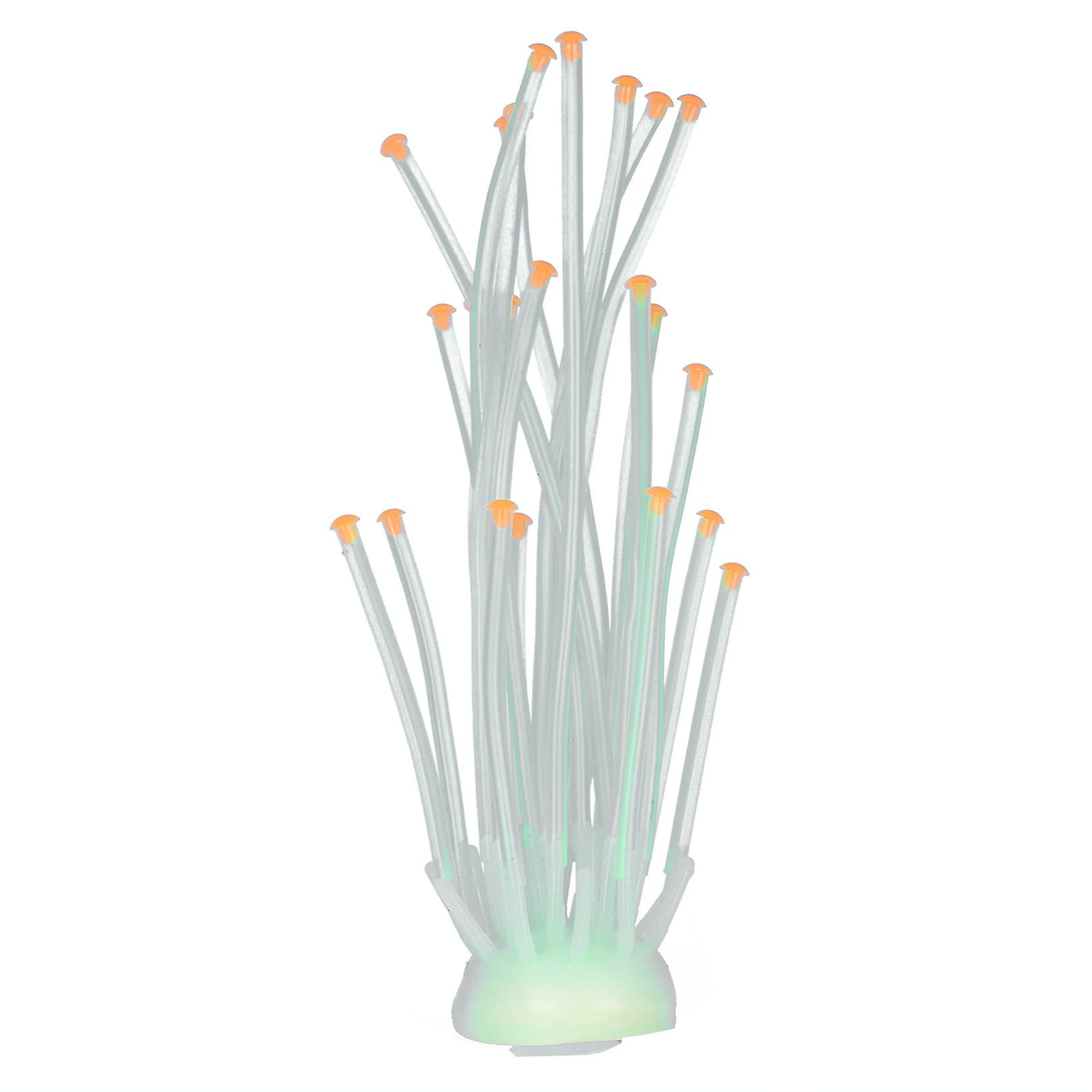 Gegong Artificiel Corail Silicone Fluorescent Simulation Aquarium Fish Tank 2Couleur Tube Décorationvert 20x8cm 4 Gegong Artificiel Corail Silicone Fluorescent Simulation Aquarium Fish Tank 2Couleur Tube Décorationvert 20x8cm – Image 4