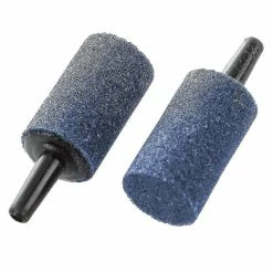 Unbranded Aquarium Fish Tank Mineral Bubble Air Stone Oxygen Diffuser Gris 24mm X 15mm 10 Pcs