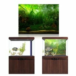 Gegong Water Grass Style Aquarium Fish Tank Fond Poster Pvc Adhésif Décor Papier (76 * 30cm) -Pompe À Eau Boutique 799614664 max