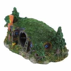 Gegong Creative Resin Castle Wooden House Tree Rocky Fish Tank Aquarium Ornament Cave Decoration -Pompe À Eau Boutique 799616209 max