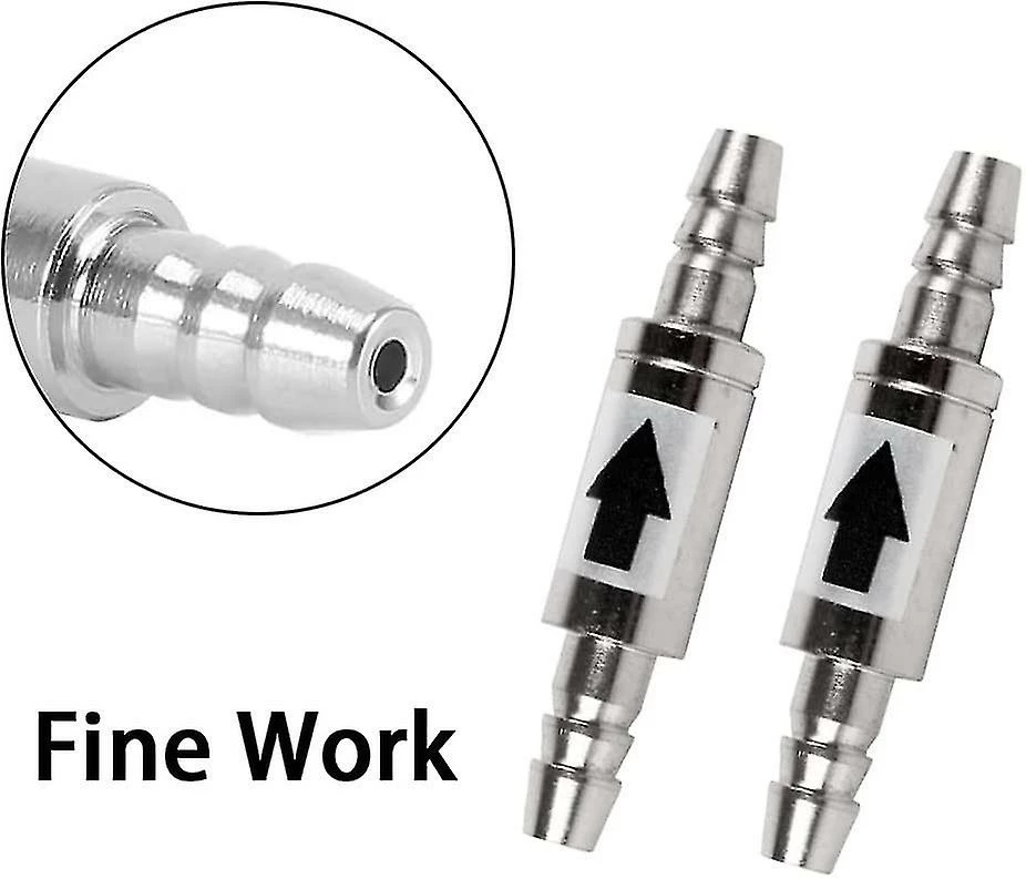 Unbranded One Way Check Valves Stainless Steel Non Return Check Valves Aquarium Air Pump Check Valves For Aquarium Fish Tank(4pcs) -z 2 Unbranded One Way Check Valves Stainless Steel Non Return Check Valves Aquarium Air Pump Check Valves For Aquarium Fish Tank(4pcs) -z – Image 2